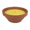 VELA AROMÁTICA DE CITRONELA RECIPIENTE TERRACOTA 300 G