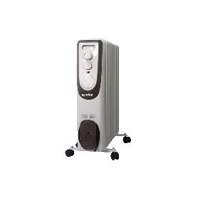 RADIADOR DE ACEITE CON TERMOSTATO REGULABLE 11 ELEMENTOS 2500 W