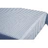 ROLLO DE MANTEL ANTIMANCHAS CUADROS AZULES 1,40 X 20 M