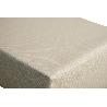 ROLLO DE MANTEL ANTIMANCHAS RESINADO TEXTURA BEIGE 60 % ALGODÓN, 40 % POLIÉSTER 1,40 X 20 M