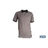 POLO 2 TONOS VERDON 160GMS/M GRIS-NEGRO TALLA XXL