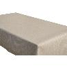 MANTEL ANTIMANCHAS RESINADO TEXTURA BEIGE  1,40 X 1,40M