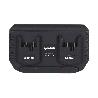 CARGADOR BATERIAS DOBLE CARGA RAPIDA 2X3,5A - 18V