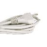 PROLONGADOR BIPOLAR 10A250V ESPIGAØ4 CABLE 3M BLANCO