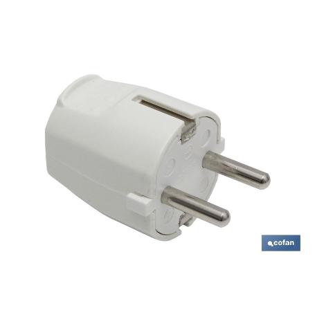 CLAVIJA BIPOLAR BLANCA (16A-250V)