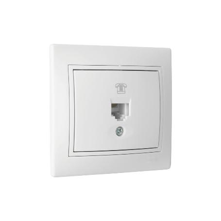 BASE TELEFONO EMPOTRAR BLANCA MODELO PACIFIC