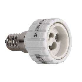 PORTALAMPARAS ADAPTADOR E14 - GU10