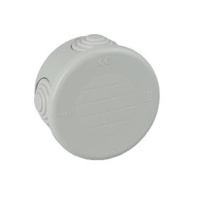 CAJA ESTANCA CON CONOS CIERRE CON TAPA A PRESIÓN Ø70X35