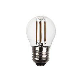 BOMBILLA LED ESFERICA FILAMENTO E27 4W 470LM 2700K