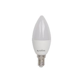 BOMBILLA LED 8W VELA E14 220º 810LM 4000K
