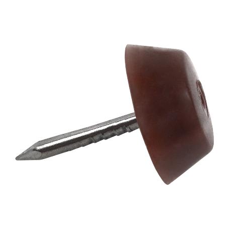 BLÍSTER DE 6 UDS. TOPE DE SILLA GRANDE MARRÓN VENTA UNITARIA