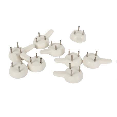 BL 9 UDS GANCHO PEQUEÑO DE CLAVAR   CAJA 12 UNID.