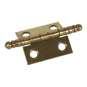 2 UDS. BISAGRA DE HIERRO LATONADO FIN ALTO 40X35 VENTA UNITARIA