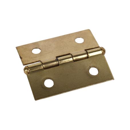 2 UDS BISAGRA HIERRO LATON 35 X 30   CAJA 12 UNID.