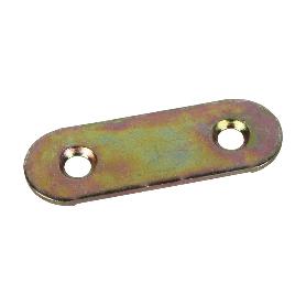 4 UDS PLACA DE UNION 55 X 17MM   CAJA 12 UNID.