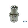 LLAVE DE VASO 1/4 TORX HEMBRA E-4