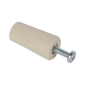 TOPE PERSIANA 40MM MARRON 2 UDS   CAJA 12 UNID.