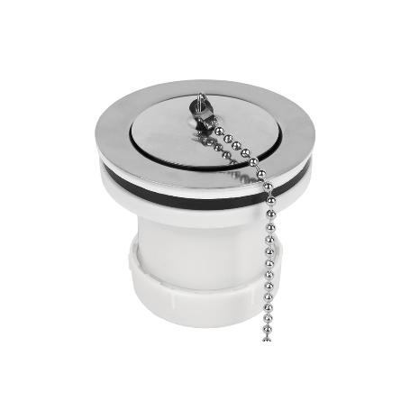 VÁLVULA LAVABO-BIDÉ 1 1/4 X 70 TAPÓN METÁLICO