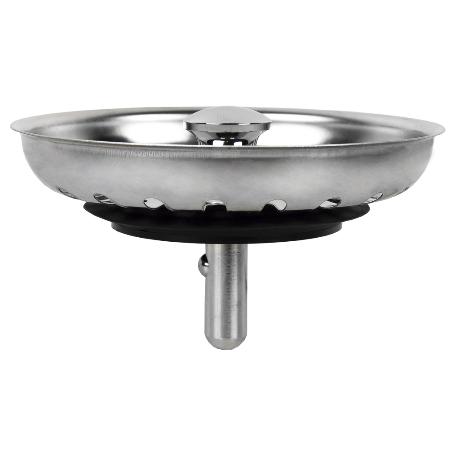 REJILLA FILTRO CESTA DESAGÜE PASADOR METALICO Ø80 MM