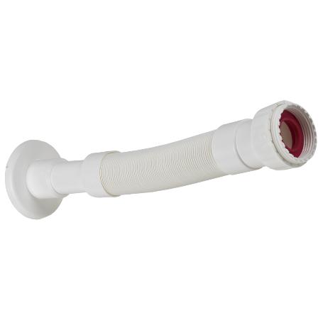 TUBO FLEXIBLE BLANCO 1 1/2 CON REDUCTOR 1 1/4 Ø32-40 330-690 MM