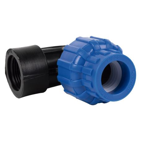 CODO 90° ROSCA HEMBRA PP PN16 25 X 3/4   CAJA 25 UNID.
