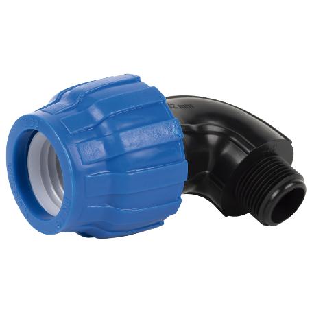 CODO 90° ROSCA MACHO PP PN16 32 X 1  VENTA UNITARIA