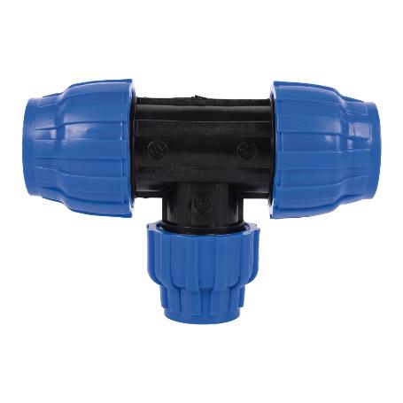 TE 90° REDUCIDA PP PN16 32 X 25 X 32   CAJA 10 UNID.