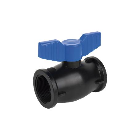 VÁLVULA DE BOLA ROSCA H-H PP PN16 1 1/4 X 1 1/4 VENTA UNITARIA
