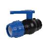 ENLACE VÁLVULA DE BOLA ROSCA HEMBRA PP PN16 90 X 3