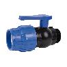 ENLACE VÁLVULA DE BOLA ROSCA MACHO PP PN16 25 X 3/4 VENTA UNITARIA