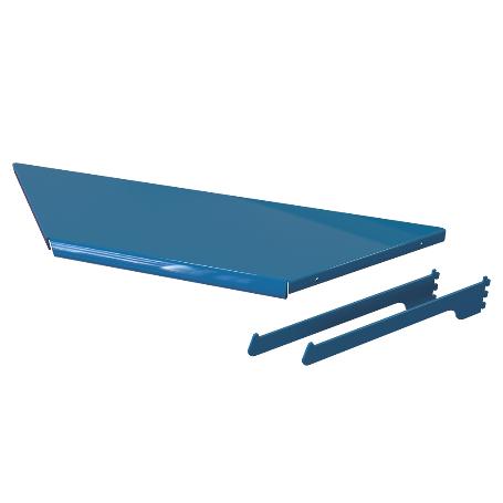 BANDEJA RINCON CHAFLAN 45º - 400MM+2 CARTELAS 400MM