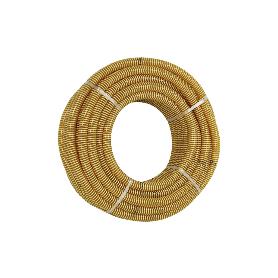 ROLLO DE TUBO DE ASPIRACION ESPIRAL AMARILLO Ø35MM 25M