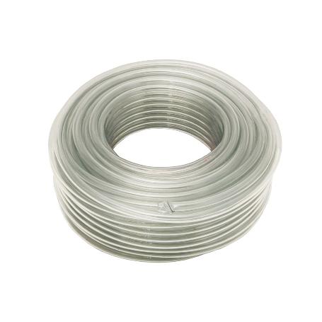 MANGUERA PVC MONOCAPA CRISTAL 10X14MM/50M