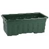 JARDINERA VERDE  MODELO AZAHAR 50 X 21.5 X 16 CM   CAJA 12 UNID.