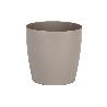 MACETA CAMELIA COLOR CREMA 24.5X23.6CM   CAJA 12 UNID.