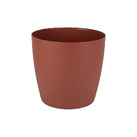 MACETA CAMELIA DE COLOR ARCILLA 14 X 13,8 CM   CAJA 12 UNID.