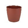MACETA CAMELIA DE COLOR ARCILLA 14 X 13,8 CM   CAJA 12 UNID.
