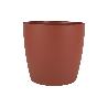 MACETA CAMELIA DE COLOR ARCILLA 14 X 13,8 CM   CAJA 12 UNID.