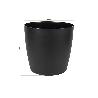 MACETA CAMELIA DE COLOR NEGRO 18 X 17,8 CM VENTA UNITARIA