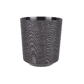 MACETA O MACETERO GAMA TEXTIL COLOR NEGRO PP Ø 254 X 269 MM 10,5 L   CAJA 4 UNID.