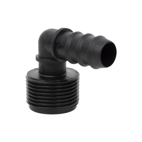 CONEXIÓN EN CODO 90º R.MACHO Ø16MM-3/4   CAJA 100 UNID.