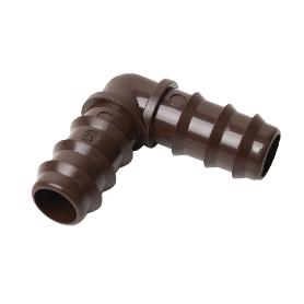 CONEXIÓN EN CODO Ø16MM (MARRÓN-MAX SEGUR.   CAJA 100 UNID.