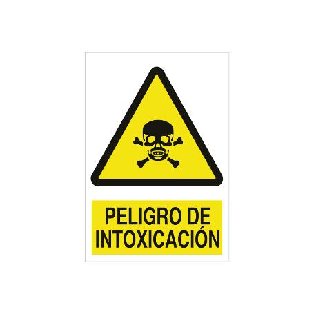 SEÑAL POLIESTIRENO 420X297 MM PELIGRO DE INTOXICACIÓN
