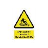 SEÑAL POLIESTIRENO 210X148MM. ¡PELIGRO! SUELO RESBALADIZO