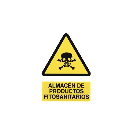 SEÑAL POLIESTIRENO 297 X 210 MM PRODUCTOS FITOSANITARIOS