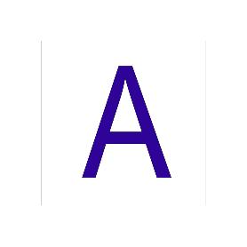 SEÑAL GLASSPACK ADHESIVA 62X62MM. A LETRA GLASSPACK