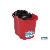 CUBO+ESCURRIDOR ROJO 13L MOD HADAR