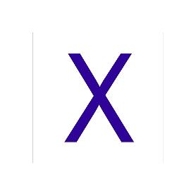 SEÑAL GLASSPACK ADHESIVA 62X62MM. X LETRA EN GLASSPACK