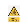SEÑAL POLIESTIRENO 297X210 MM PERILL DEXPLOSIÒ