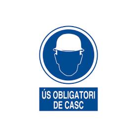 SEÑAL POLIESTIRENO 297X210 MM OBLIGATORI CASC